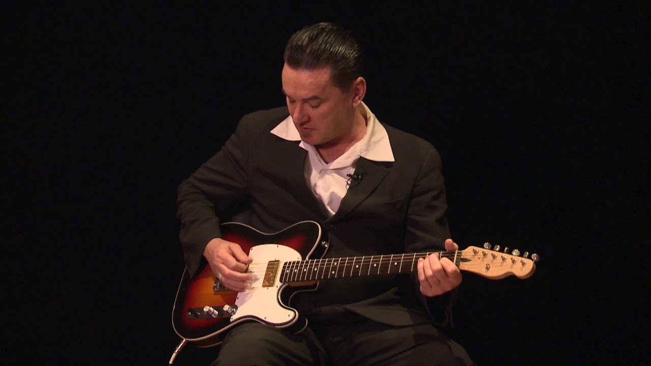 Folsom Prison Blues -Johnny Cash, Luther Perkins picking style.