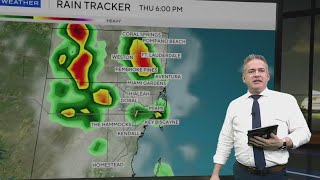Rainy weather pattern continues Thursday in South Florida