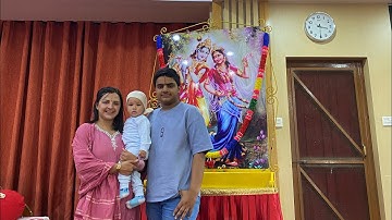 Visiting #RadheRadheTemple felt peaceful, full of love #SpiritualVibes #DivineJourney #TempleVisit