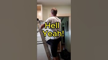 cabinets/microwave installed