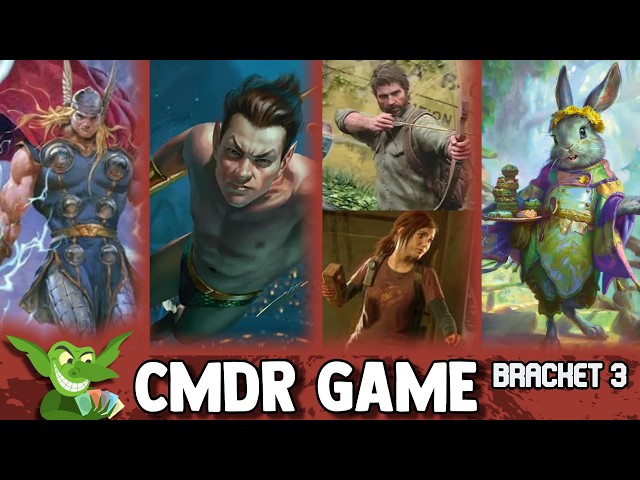 Thor, God of Thunder VS Namor the Sub-Mariner VS Joel | Ellie VS Ms Bumbleflower #commander gameplay thumbnail
