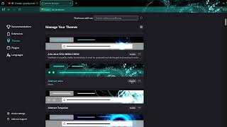 The Firefox Themes I Downloaded Today