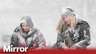 Cold Snap Sweeps Across The Uk