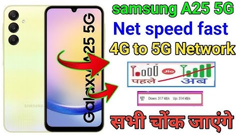samsung A25 5G Network settings // How to fix network problem in Samsung A25