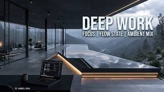 Deep Work Music ~ Late Night Focus Beats for Working ~ Calm Study & Deep Productivity Sessions