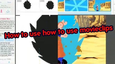 How to use movie clips in stick nodes//stick nodes tutorial