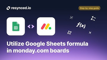 Utilizing Google Sheets formula in monday.com boards