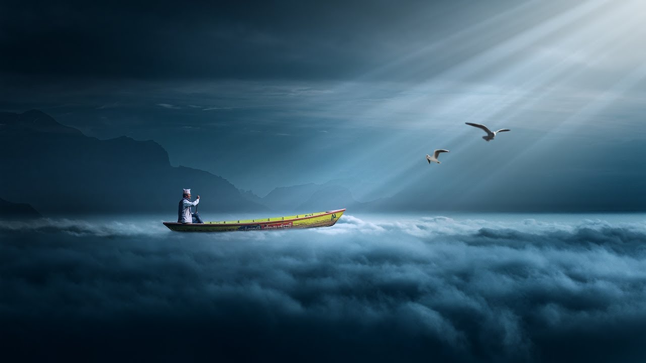 Light Beam Photo Manipulation Effect Tutorial YouTube