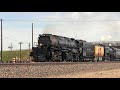 Big Boy #4014 UP #844 Double header Rawlins to Rock Springs, Wyoming