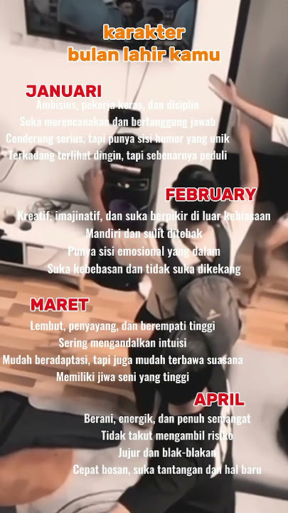 Kamu bulan apa lahirnya #shortviral #viralvideo