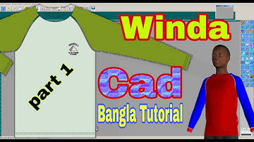 winda cad reglan sleeve pattern solution|garments  cad pattern making of Bangla tutorial (part 1)
