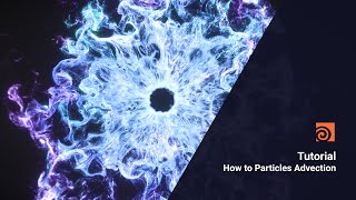 How to Particles Advection | Redshift Rendering | Houdini tutorial beginner