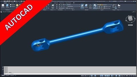 Connecting Rod - Autocad 2020 Training - Part Design