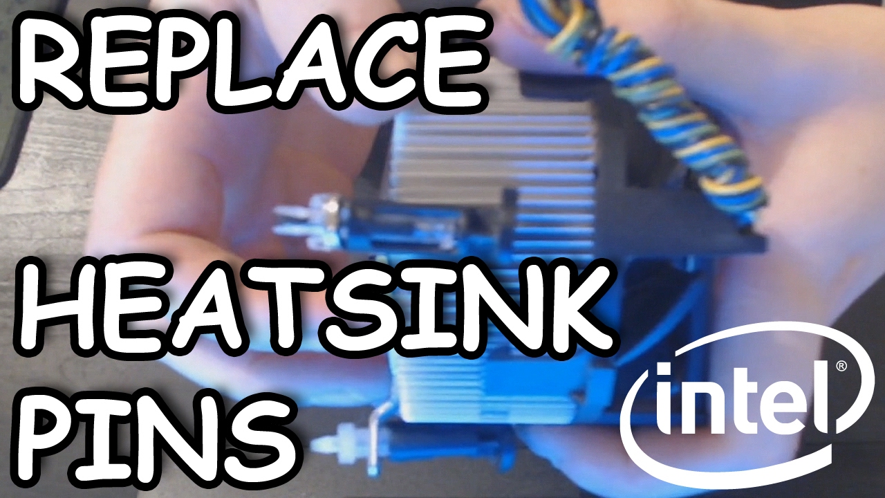 How To Replace Heatsink Mount Pins For Intel Cooling Fans LGA 775 how-to-replace-heatsink-mount-pins-for-intel-cooling-fans-lga-775