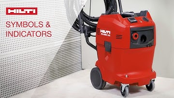 LEARN more about the symbols and indicators of the Hilti DD WMS 100 water management system