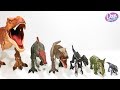 BIGGEST TO SMALLEST Dinosaurs from JURASSIC WORLD FALLEN KINGDOM!