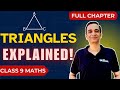 Triangles Class 9 | Complete Congruence Rules & Theorem Guide | NCERT Chapter 7 Explained