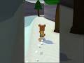 Little Bear goes to the snowy mountains #gaming #minecraft #roblox #superbearadventure