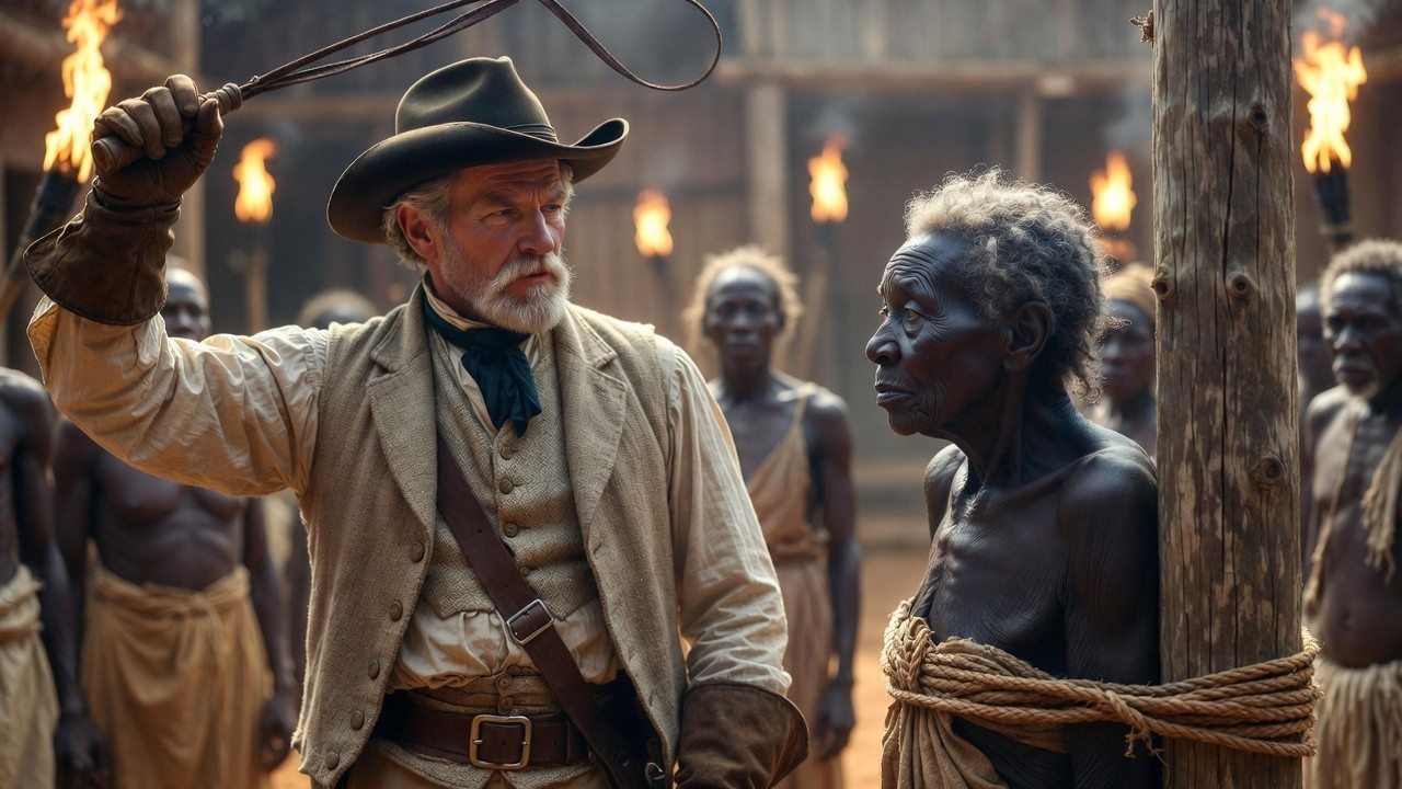 O CORONEL MANDOU DAR 87 CHIBATADAS A ESCRAVA DE 87 ANOS — ELE NÃO SABIA O QUE HAVIA FEITO