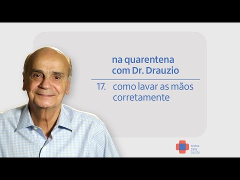 Veja como lavar as mãos corretamente com o dr. Drauzio Varella