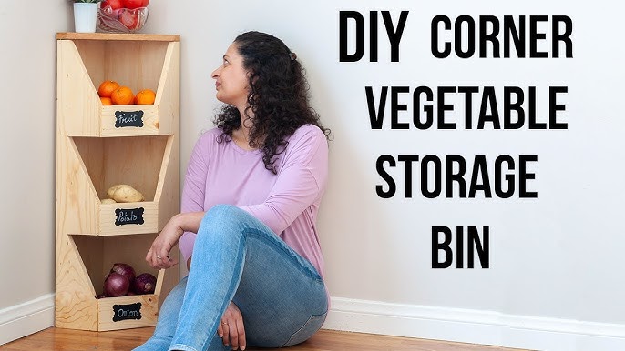 Produce Storage Bins  Do-It-Yourself Furniture