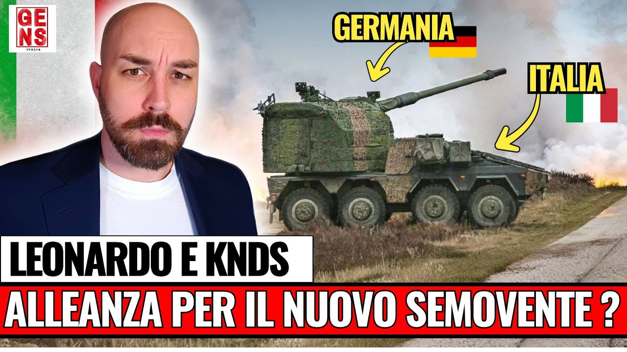 COLPO di SCENA per IL NUOVO SEMOVENTE ITALIANO : LEONARDO e KNDS  VERSO UN IBRIDO ?