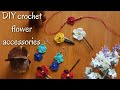 Crochet flower tutorial | crochet flower DIY | crochet flower