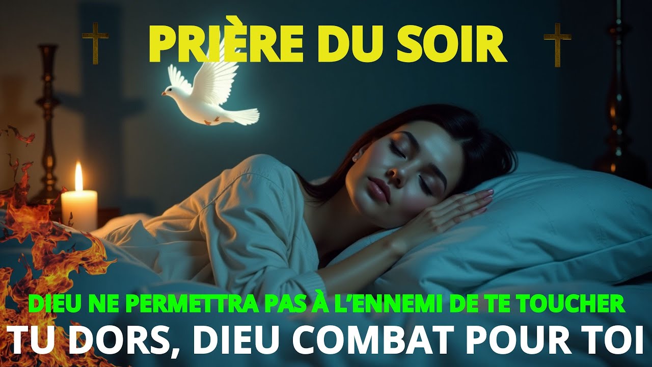 LAISSE DIEU ÉTEINDRE CHAQUE FLAMME DE SORCELLERIE 💥⚔️ ET TRANSFORME TA NUIT EN REFUGE DIVIN