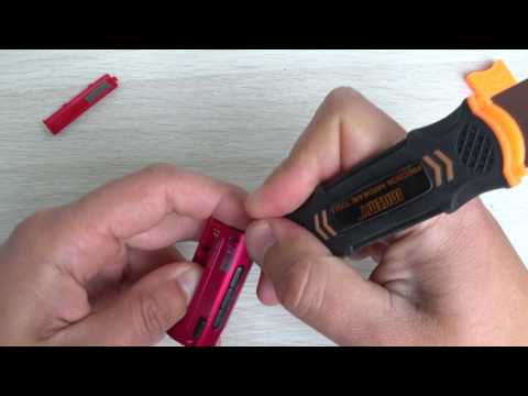 Iriver T30 512 MB MP3 Player. How To Open?