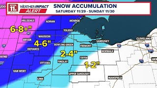 LIVE LOOP | Weekend winter storm maps, radar and more