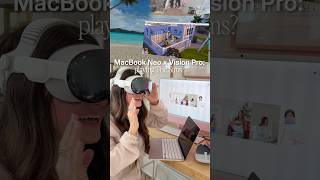 wow… playing The Sims on my Apple Vision Pro with Mac Virtual Display from my MacBook Neo!!! 🤯