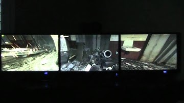 ATI RADEON HD 5970 CROSSFIRE X COD6 MODERN WARFARE 2 EYEFINITY