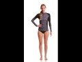 Speedo Texture Half Zip Rashguard | SwimOutlet.com