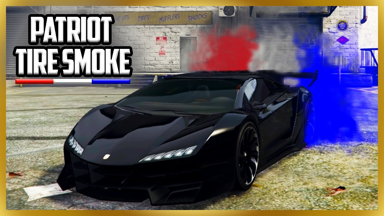 How To Get Patriot Tire Smoke On Your Vehicle In Gta 5 Online Patch 1 40 Youtube