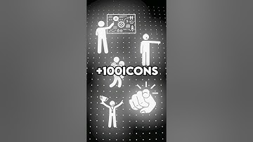 +100 glowing Icons 🤯...... #videoediting #assets #capcut #premierpro #tutorial #editing