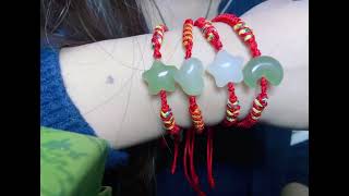 Red String Bracelet. Choose your lucky charm