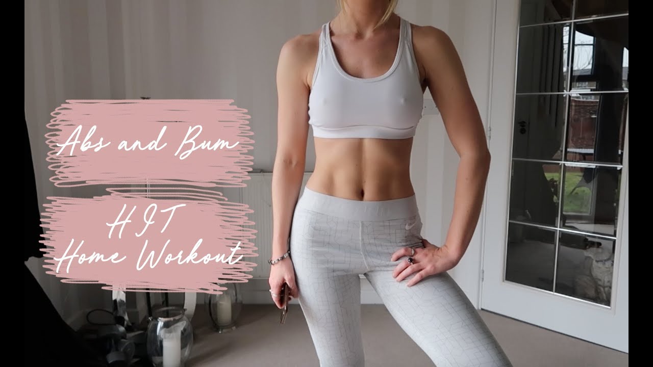 Abs and Bum HIT Home Workout YouTube