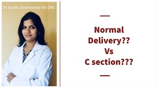 Normal Delivery Vs Cesarean Delivery (C-Section) | 10th Month of Pregnancy in Kannada