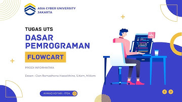 DASAR PEMROGRAMAN | FLOWCART | PRODI INFORMATIKA