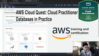 Database in Practice | AWS Cloud Quest: Cloud Practitioner | 3D Role-Playing Game | Free Badge