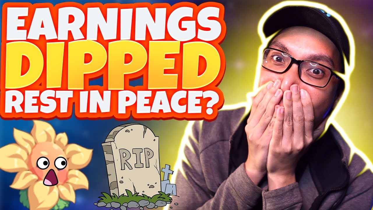 Plant Vs Undead - Drastic Change Of Earnings