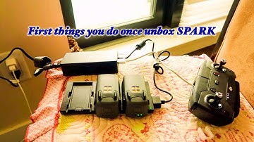 Charging your DJI Spark Batteries + Controller Demonstration.  Top 3 things to do with Spark.
