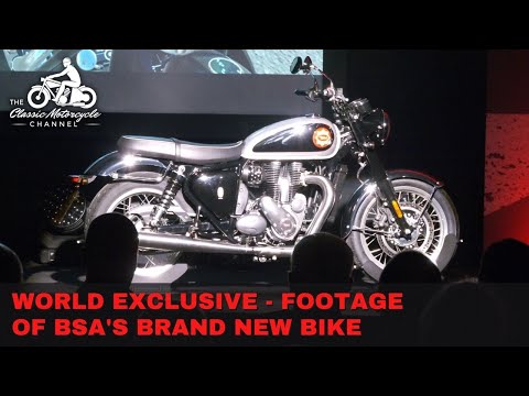 New BSA Gold Star Motorcycle Revealed!