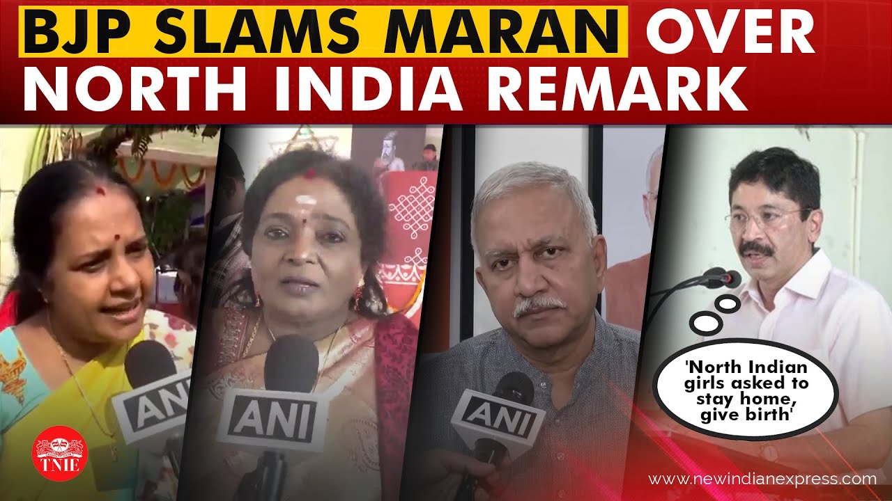 'Girls in North India asked to stay home, give birth': Dayanidhi Maran sparks row, BJP hits back