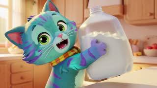 Kids Story About Asking For Help Sprinkles Pours Milk