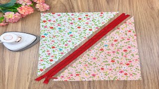 I made a perfect product with a simple patchwork technique