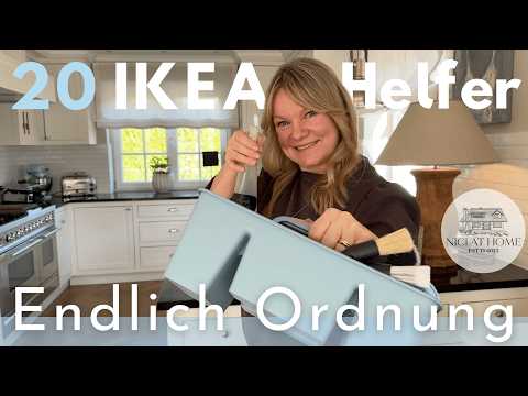 Ordnung ist einfach mit diesen 20 IKEA Organisations Artikeln für Küche, Bad, Keller & Garage