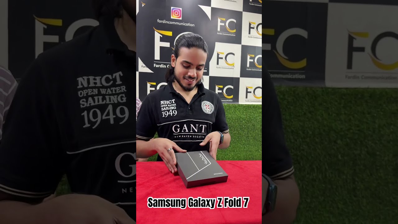 Samsung Galaxy Z Fold 7 Unboxing Shortvideo Fold7