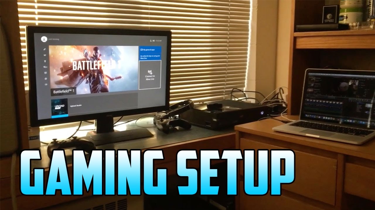 College Dorm Room Tour + Gaming Setup 2017! YouTube