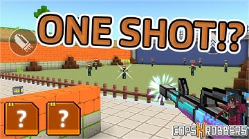 This Custom Rifle ONE SHOTS Players in Cops N Robbers…